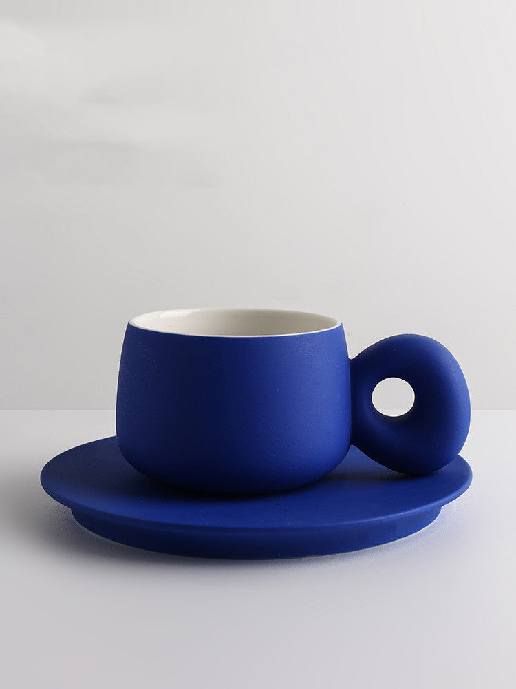 Light Luxury Retro Mug Coffee Cup Set